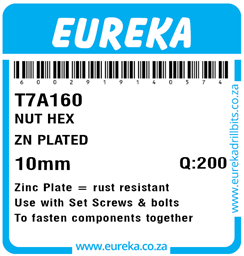 T7A160 - Hex Nut -T7A160_Label_T